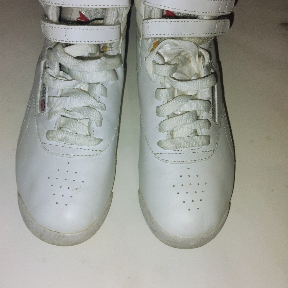 Reebok Kids White High-Top Sneakers